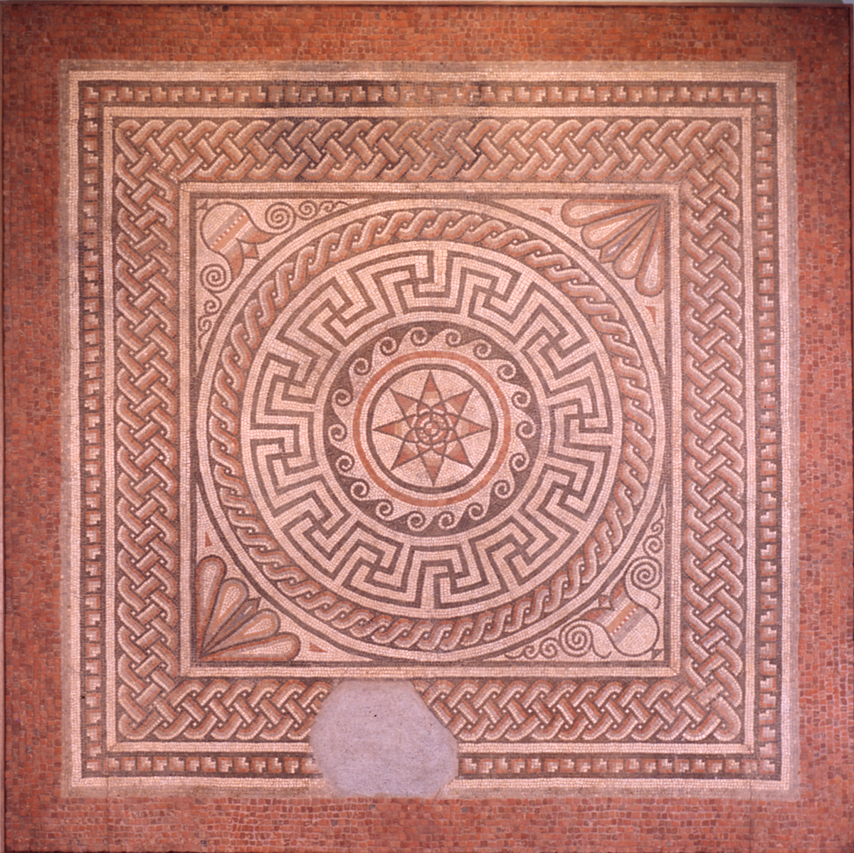 3/4 Staggered Roman Square Mosaic