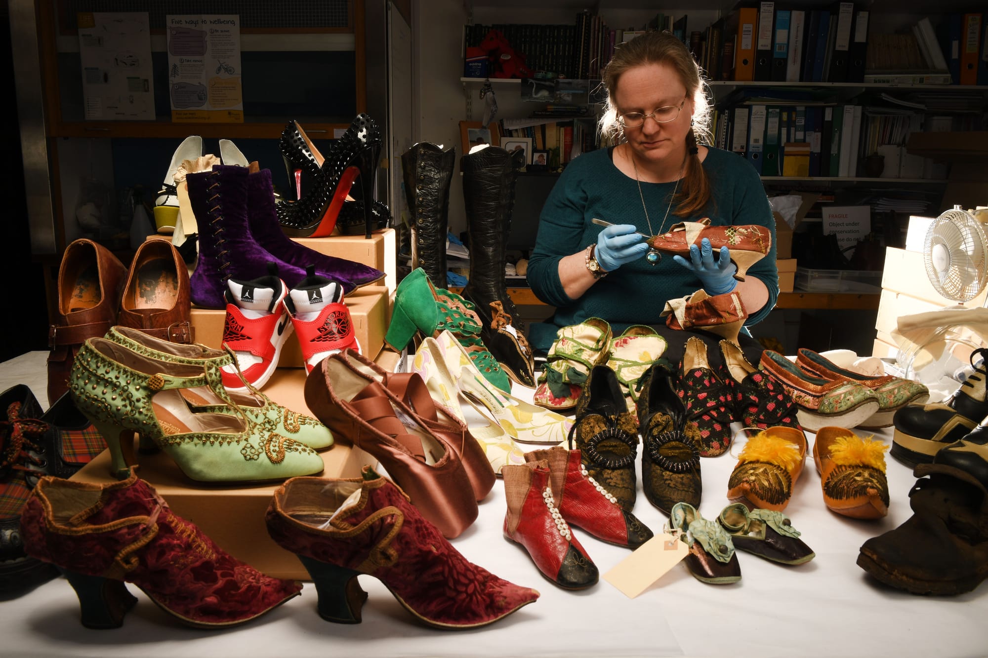 Conserving SHOES: INSIDE OUT - an interview with conservator Ruth James