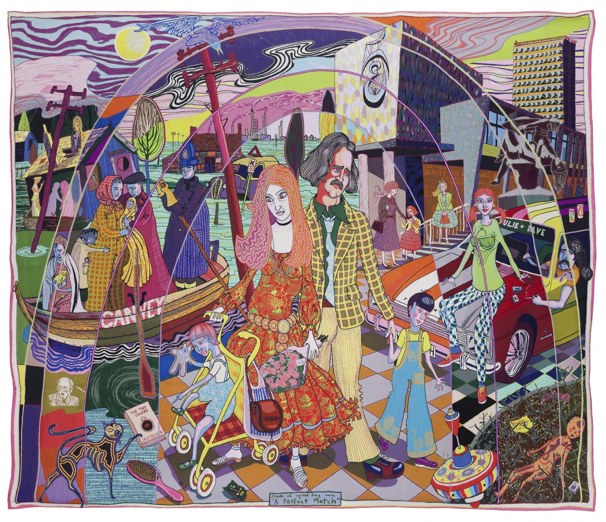 Grayson Perry’s Essex House Tapestries come to Winchester