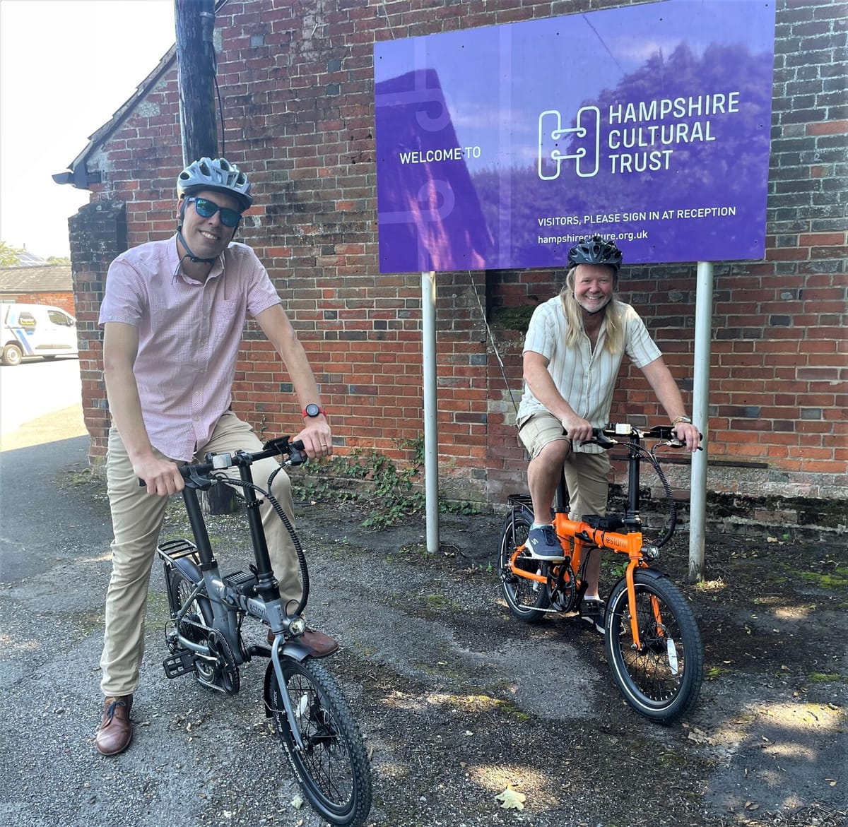 Winchester Green Week Introducing ebikes