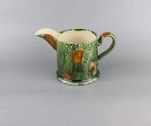 Object of the Month: Salt-glazed creamware jug by Walter Keeler