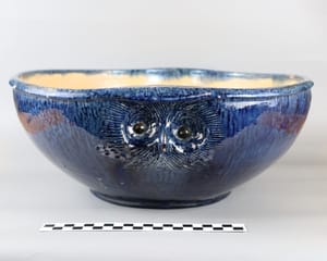 Object of the month: Farnham Pottery owl ware
